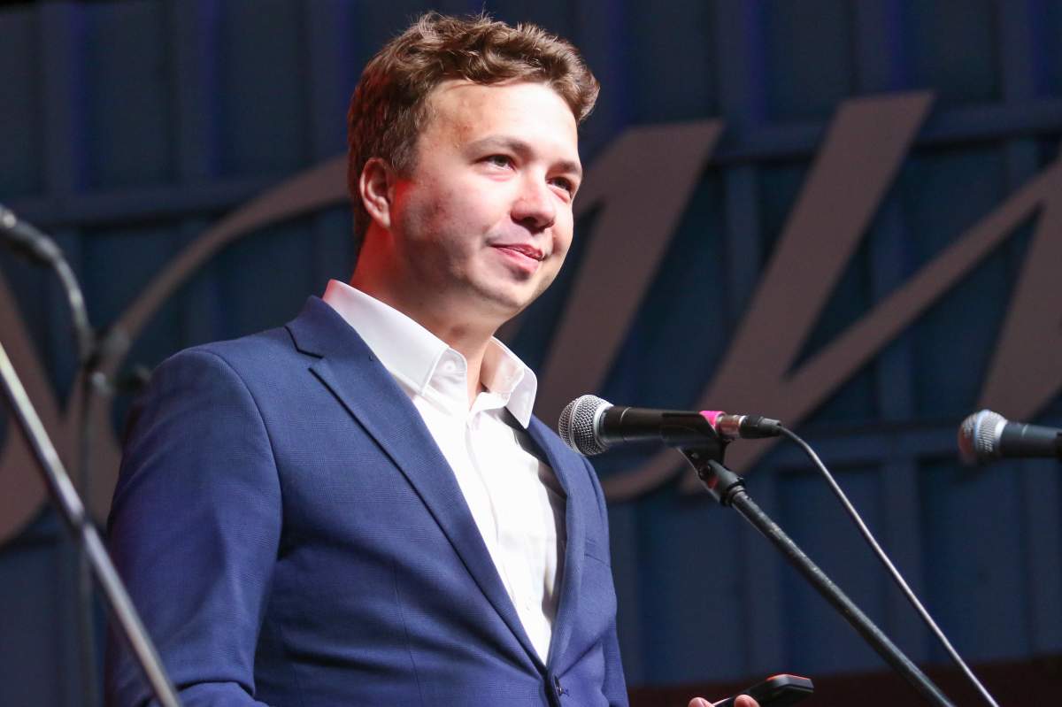 Former chief editor of a Telegram channel Nexta Roman Protasevich was detained in Minsk onboard a Ryanair plane that made an emergency landing in the Belarusian capital on 31 August 2020.