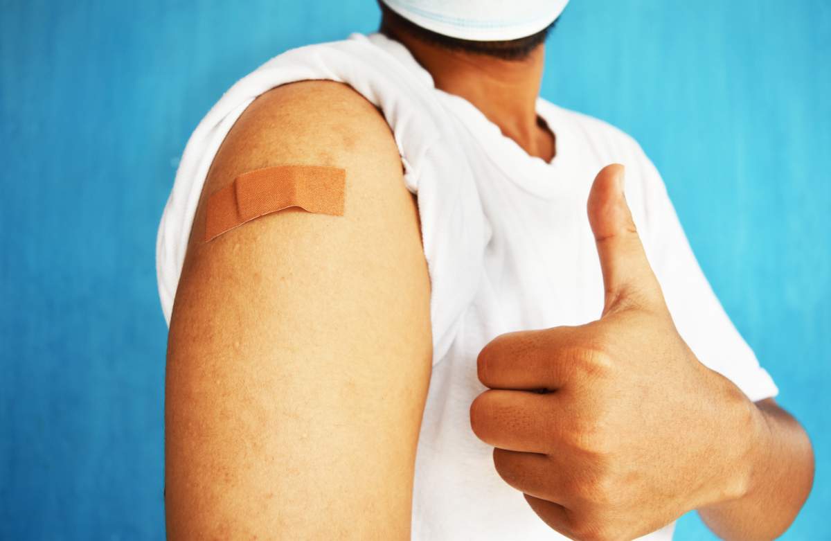 More than 50 per cent of New Brunswickers over the age of 12, which is more than 350,000 people, have now received at least one dose of a vaccine.
