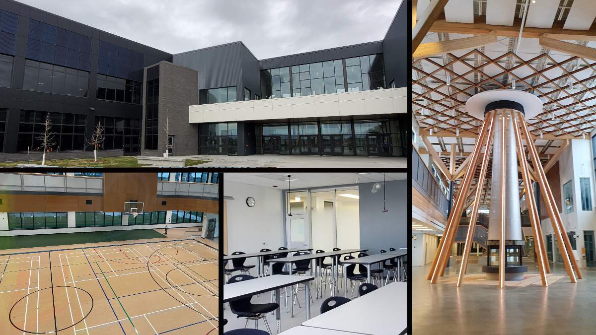 Dr. Anne Anderson School and Community Centre in southwest Edmonton's Heritage Valley area.