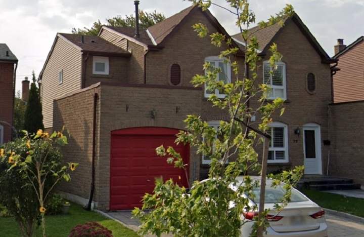 Emergency crews were called to a property on James Park Square at around 7:45 p.m. on Saturday.