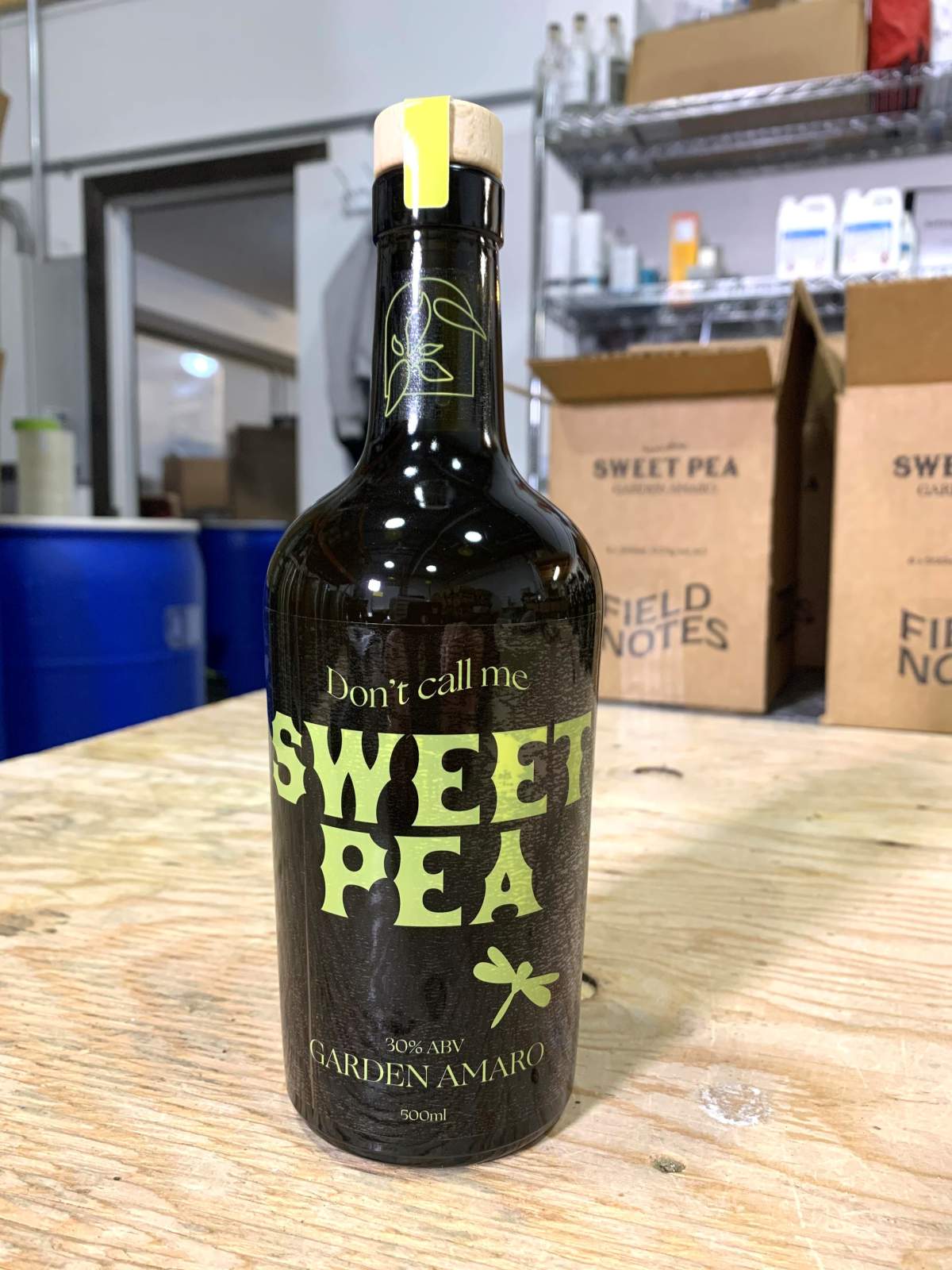 Field Notes co-founder Faaiza Ramji’s “Don’t call me Sweet Pea” liqueur is nearly ready for distribution, May 26, 21.