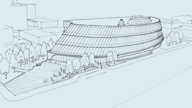 The exterior of the concept design of Saskatoon’s new central library. Feedback from public consultations have been incorporated into the design of Saskatoon’s new central library.