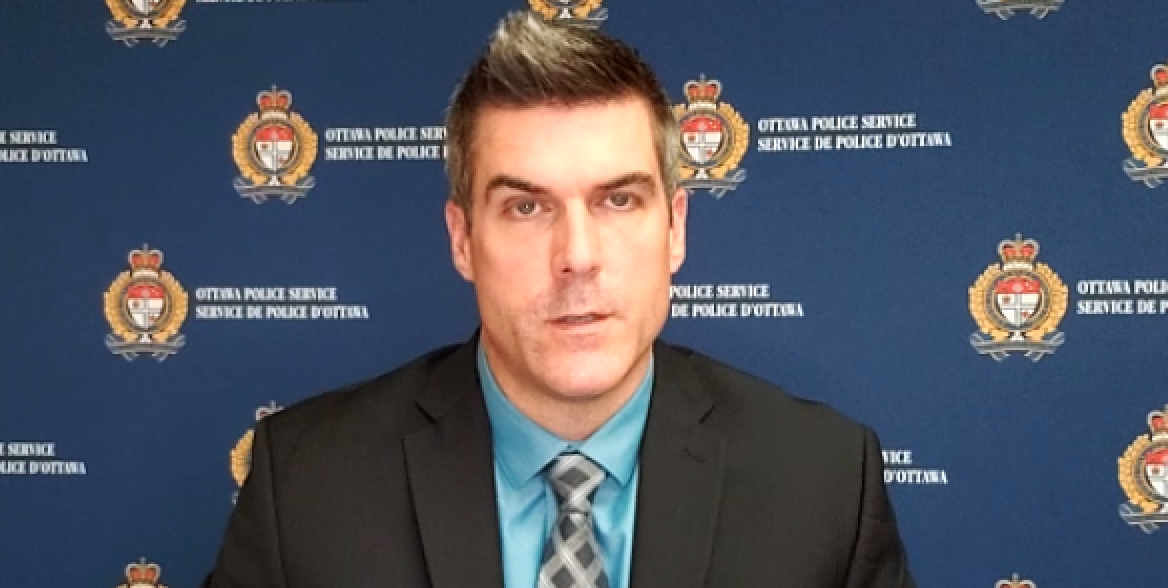 OPS Staff Sgt. Martin Groulx told reporters Monday that a Quebec woman allegedly abducted a newborn from an Ottawa family after interacting with his mother on a Facebook group for new moms.