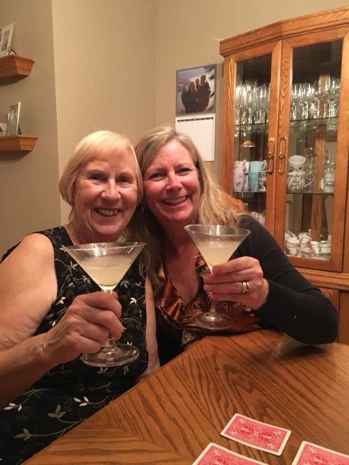 Marg and her daughter, Leanne.