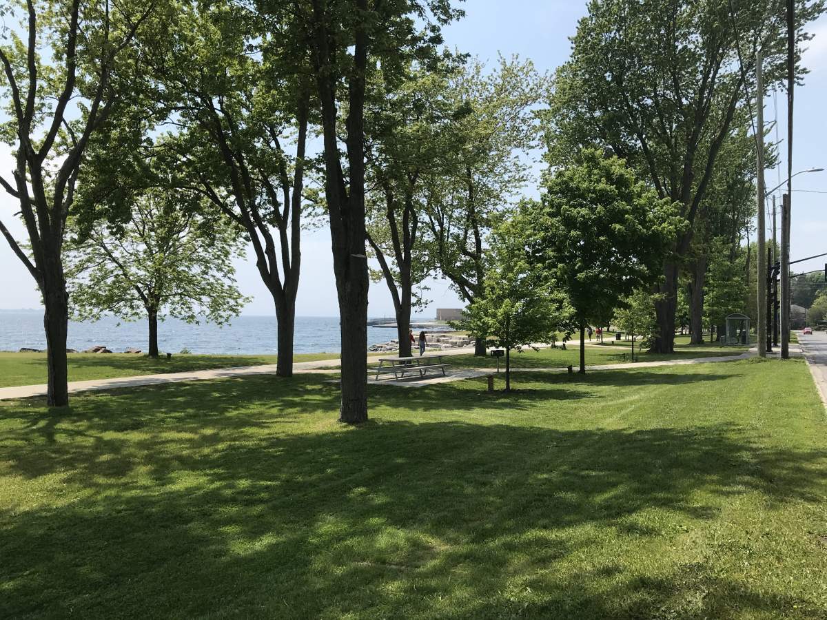 Fencing around Kingston's Breakwater Park has been removed, but fences around the beach at the Gord Edgar Downie Pier will remain up until phase one of Ontario's reopening plan.
