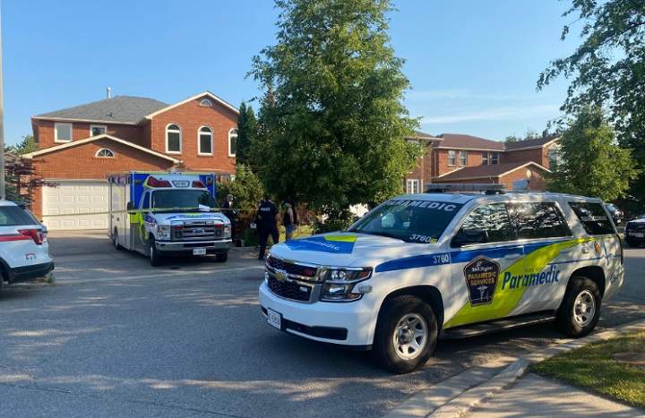 Emergency crews were called to the Emmanuel Drive home at around 6 p.m. on Sunday.