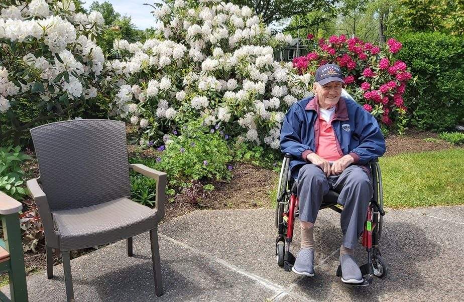 Stefanie Stanislow’s father Frank is a resident of the Camp Hill Veterans Memorial Building in Halifax.