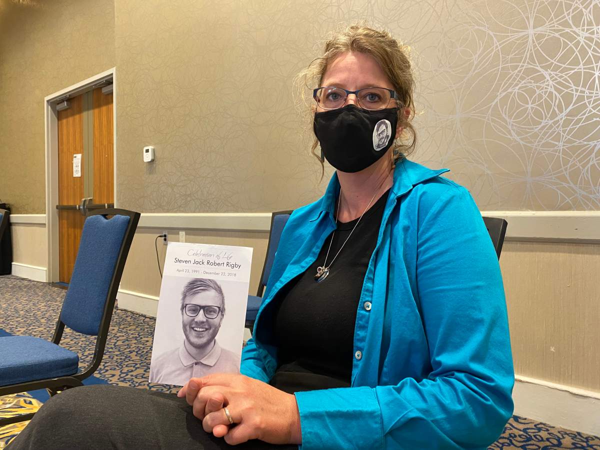 Carey Rigby-Wilcox said she hopes her son’s death creates change.
