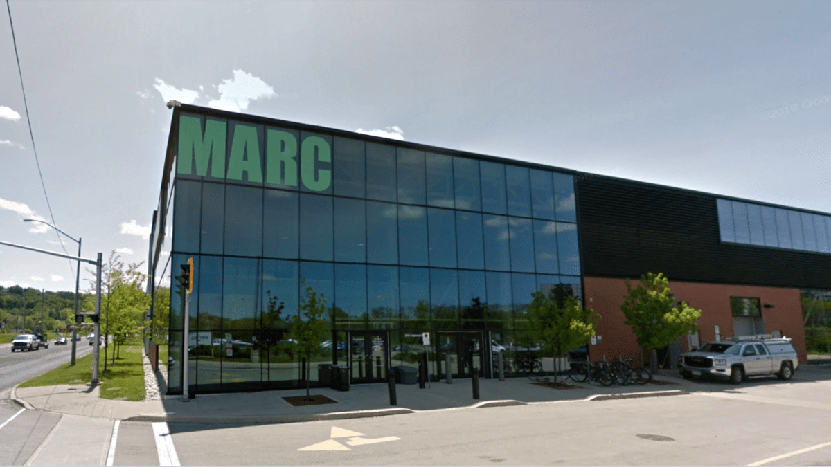 McMaster Automotive Resource Centre (MARC) on Longwood Road South in Hamilton, Ont.