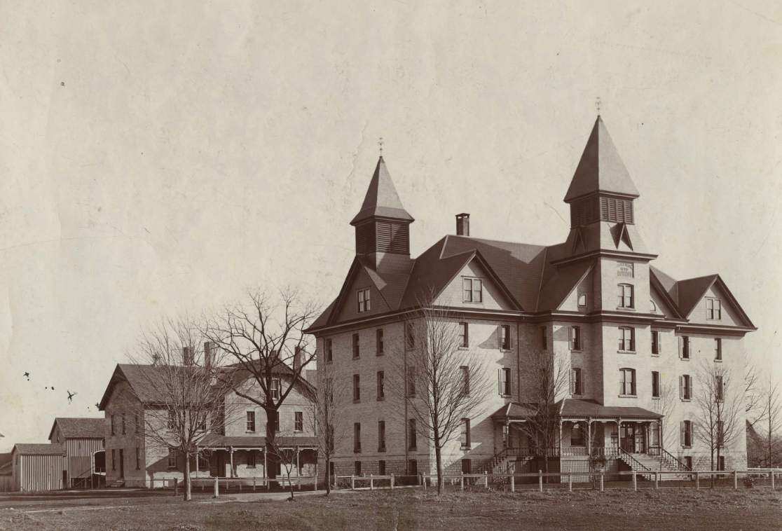 Undated photo of Mount Elgin residential school.