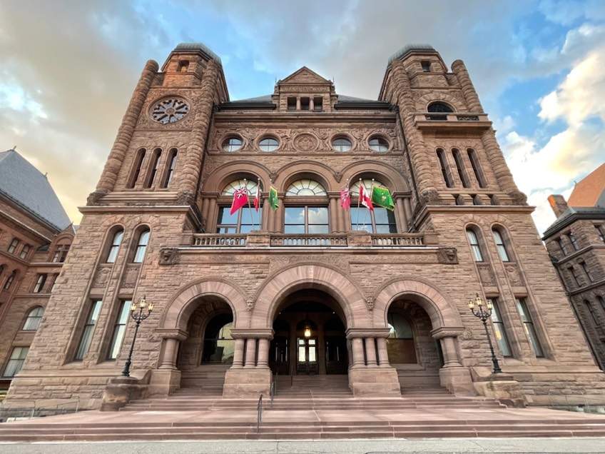 Queen's Park in Toronto on June 1, 2021.