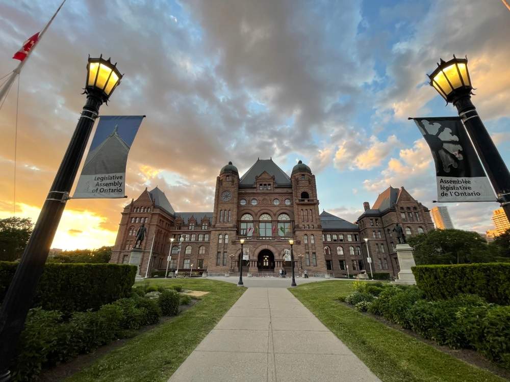 Queen's Park in Toronto on June 1, 2021.