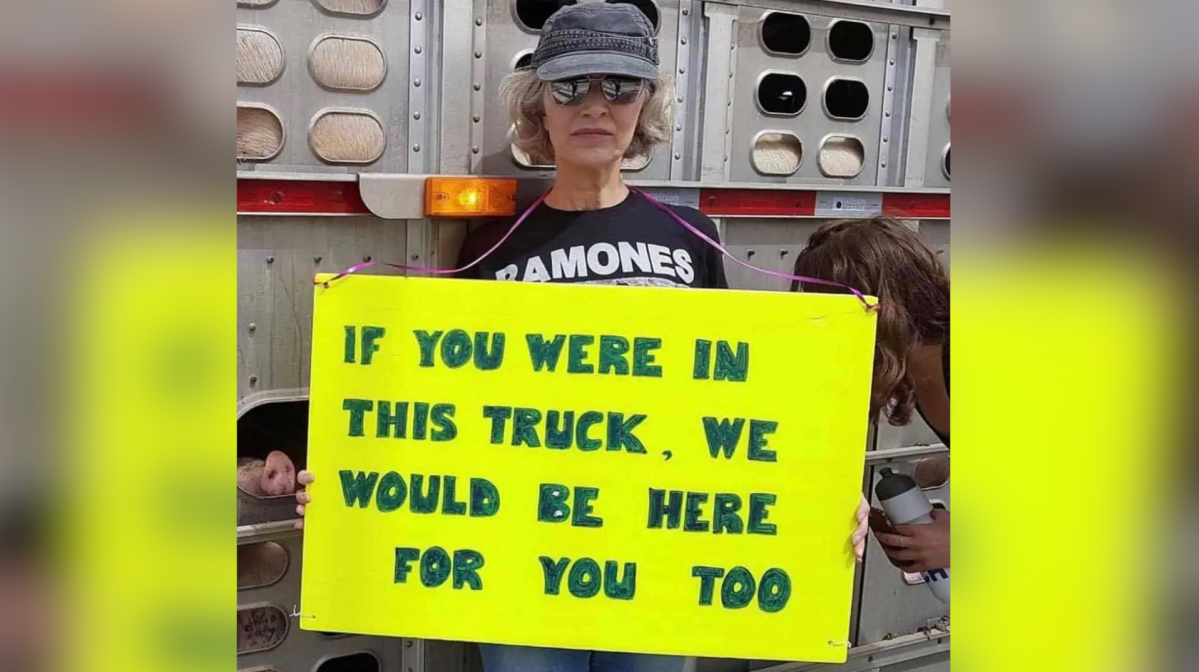 Regan Russell, a longtime animal rights activist, was killed during a demonstration outside of a pork processing plant in Burlington, Ont., on June 19, 2020.