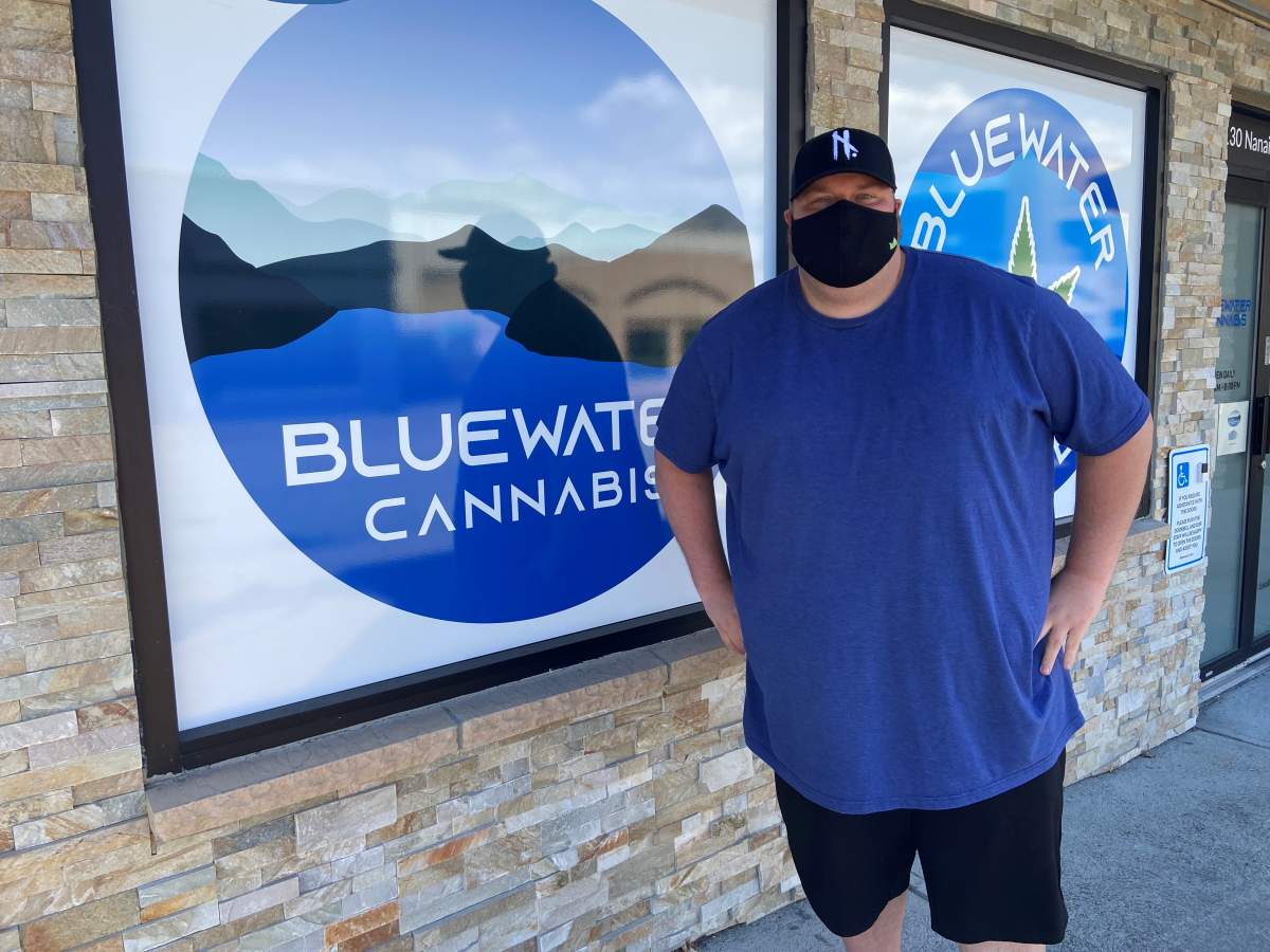 Ryan Graham, general manager of Bluewater Cannabis, welcomes city council's decision to extend operating hours at cannabis retail outlets.
