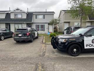 Calgary police were called to the 1200 block of Falconridge Drive N.E. around 5 a.m. Sunday after reports a person had been stabbed.