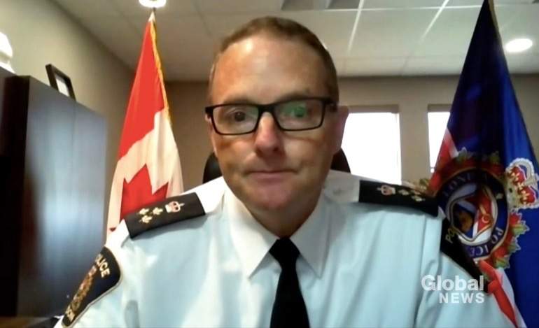 Chief Steve Williams of the London Police Service.