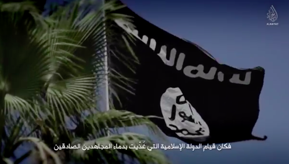 ISIS flag.