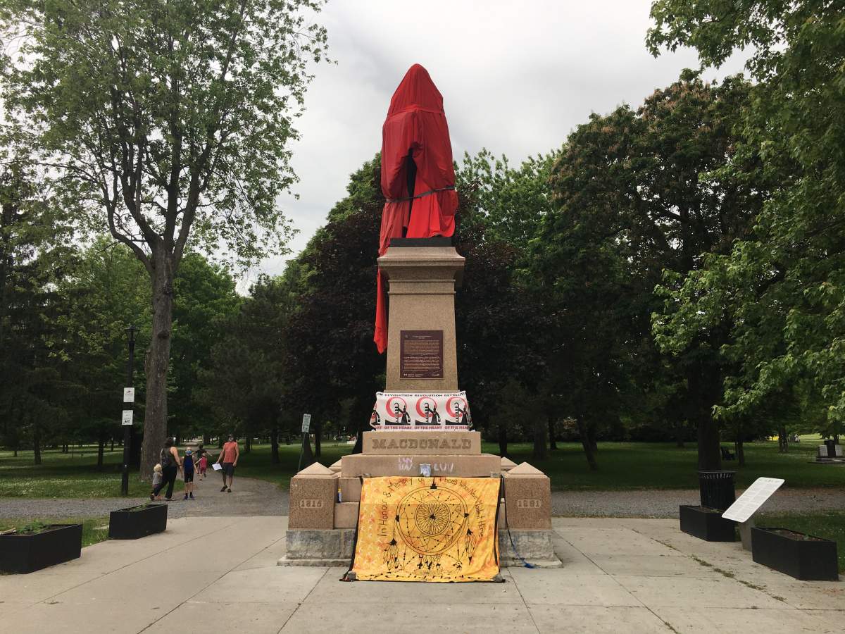 Kingston councillor Jeff McLaren was shot down at council Tuesday night for suggesting Indigenous and non-Indigenous views of Sir John A. Macdonald be highlighted in Kingston.
