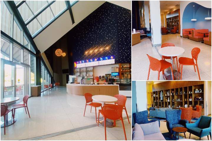 The Telus Spark’s new Rocket Fuel café.