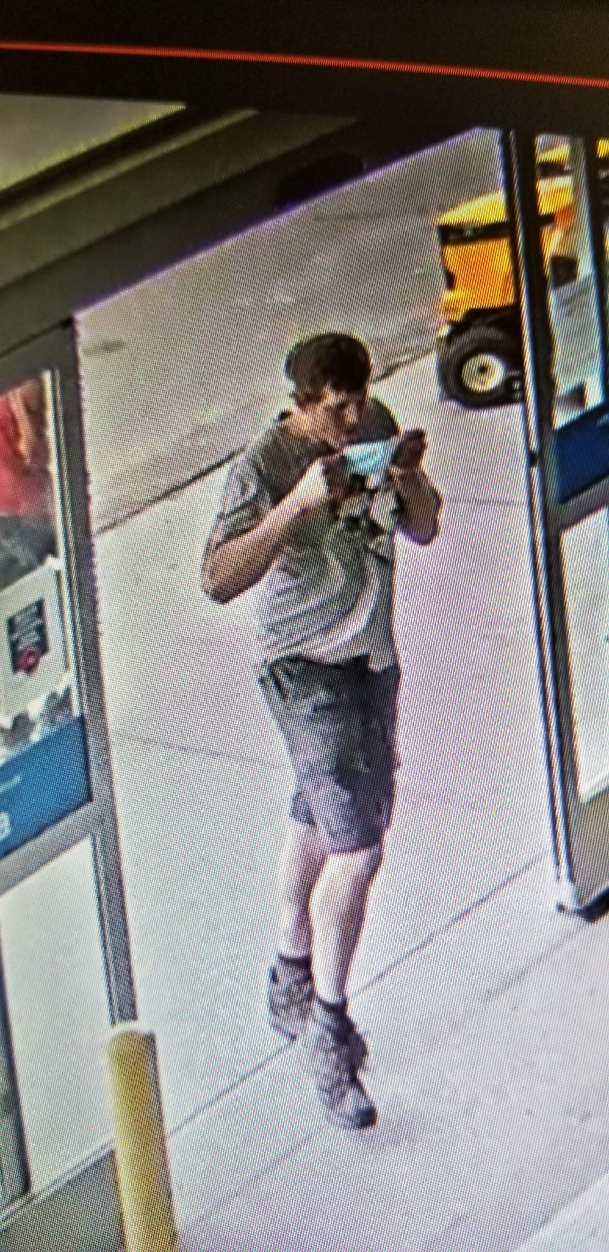 Manitoba RCMP say Eric Wildman was observed on surveillance camera attending a Lowe’s Home Improvement store June 11, 2021.