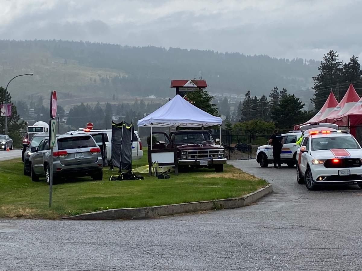 An investigation is underway for a woman found deceased in West Kelowna, B.C.