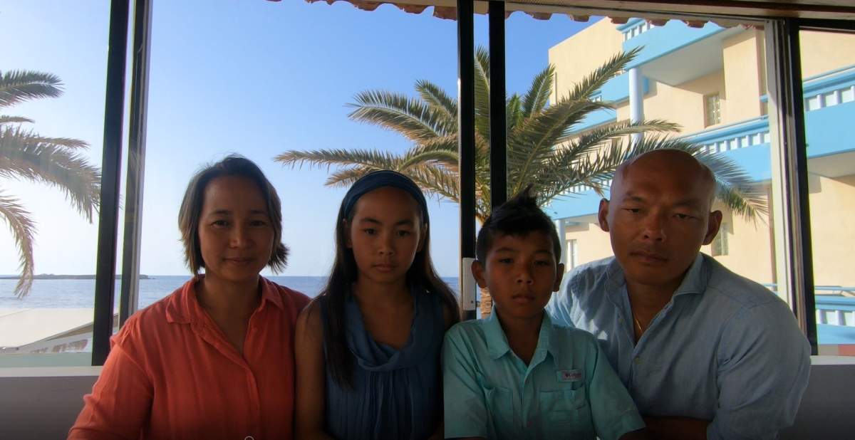 The Naing family started living out of their van in 2019 and are currently living abroad in Europe.