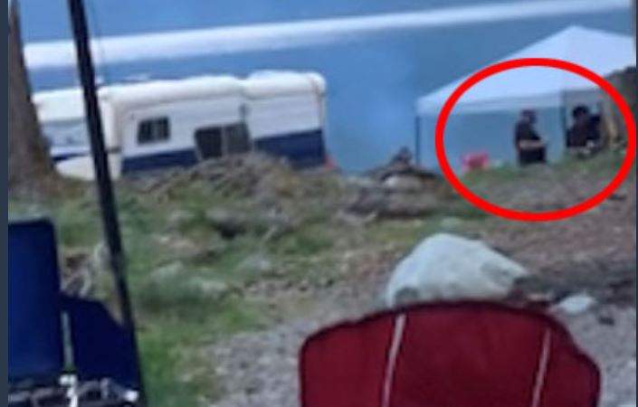 RCMP are searching for two suspects in connection to an incident at Chehalis Lake.