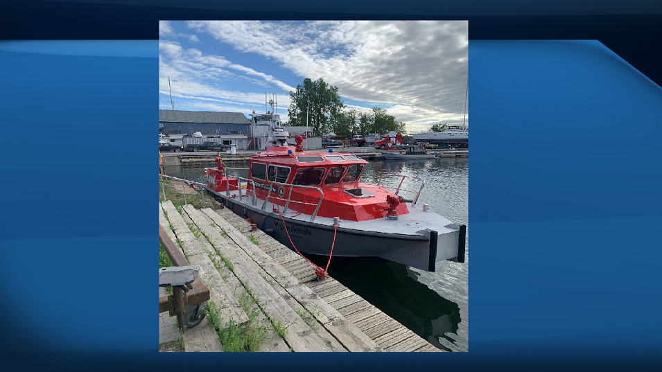 The new fire rescue boat will have enhanced features.