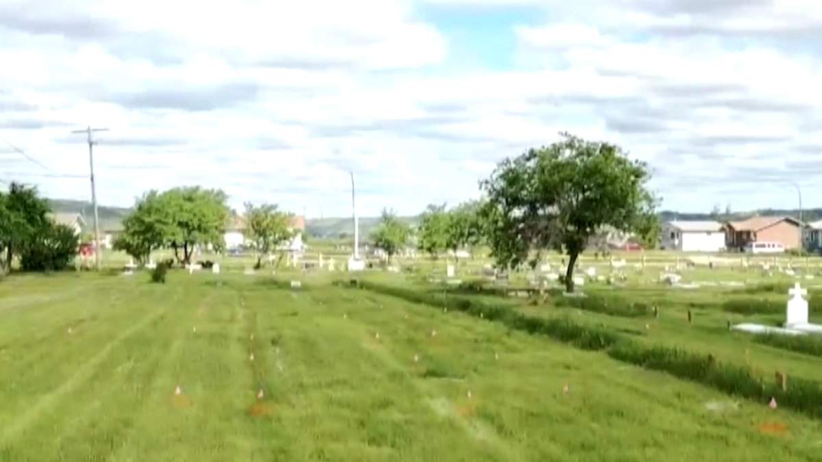 In June, the First Nation discovered what could be as many as 751 unmarked graves near the former Marieval Indian Residential School.