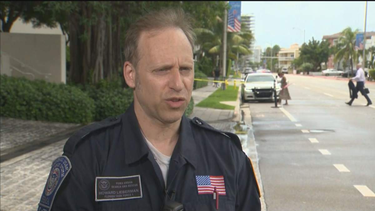 Dr. Howard Lieberman, a trauma surgeon, has been at the scene for nearly a week.