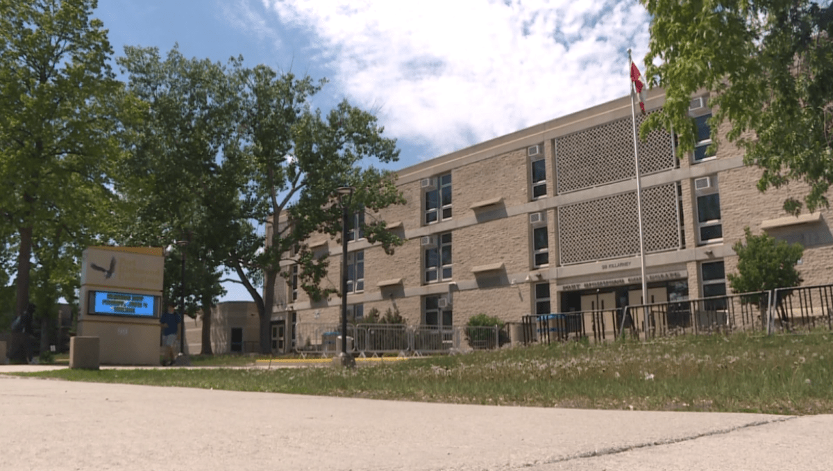 Fort Richmond Collegiate in south Winnipeg.