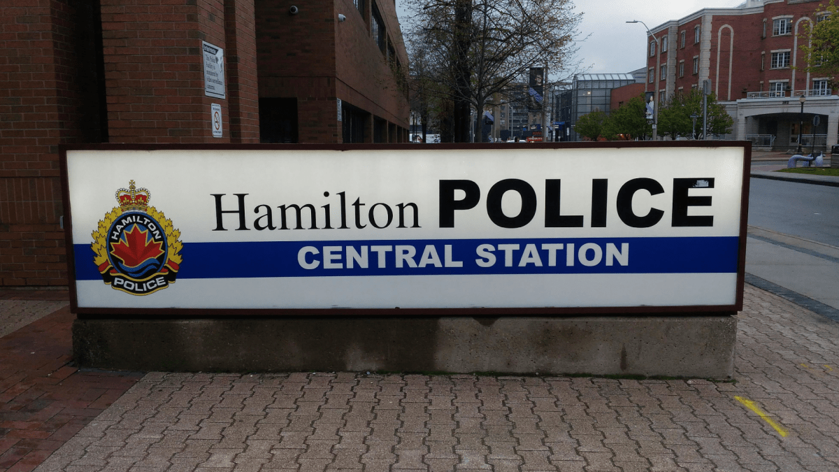 Hamilton police central station on King William Street in 2019. 