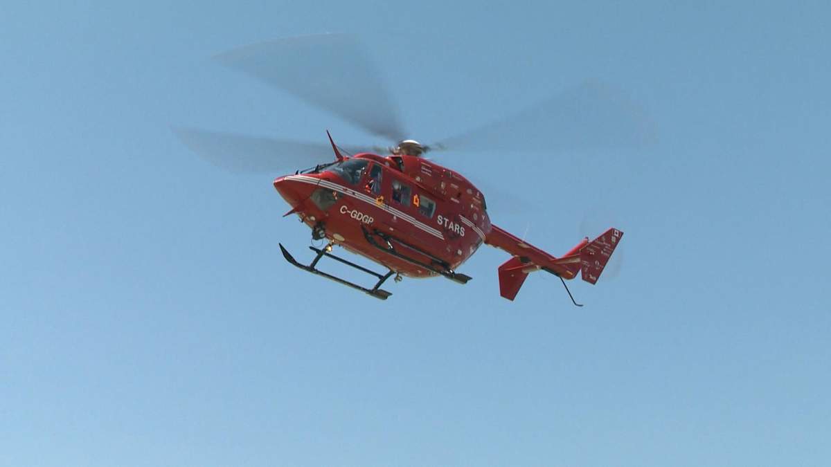 File: STARS air ambulance newest Airbus H145 helicopter.