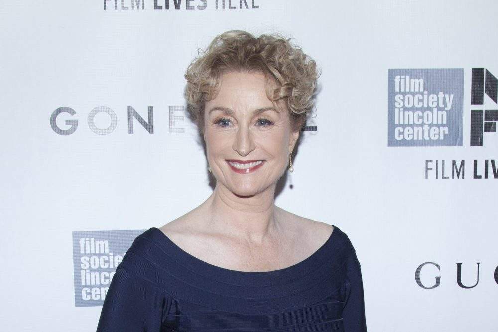 Lisa Banes attends the “Gone Girl” world premiere during The 52nd New York Film Festival at Alice Tully Hall in New York City.