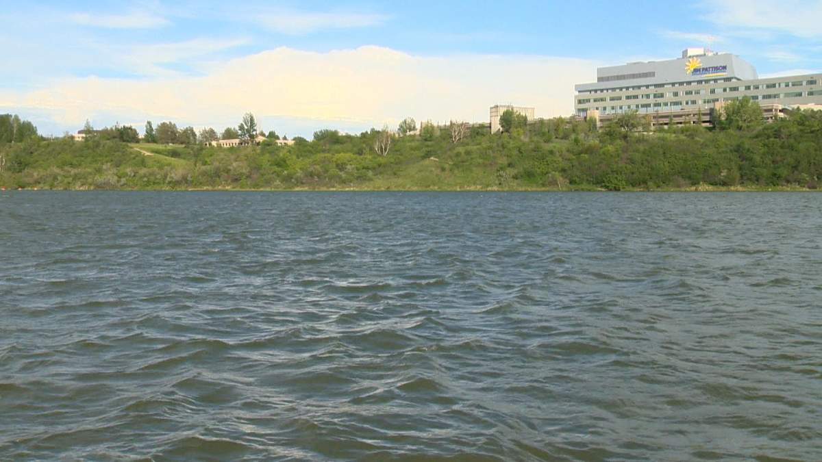 South Sask. River.