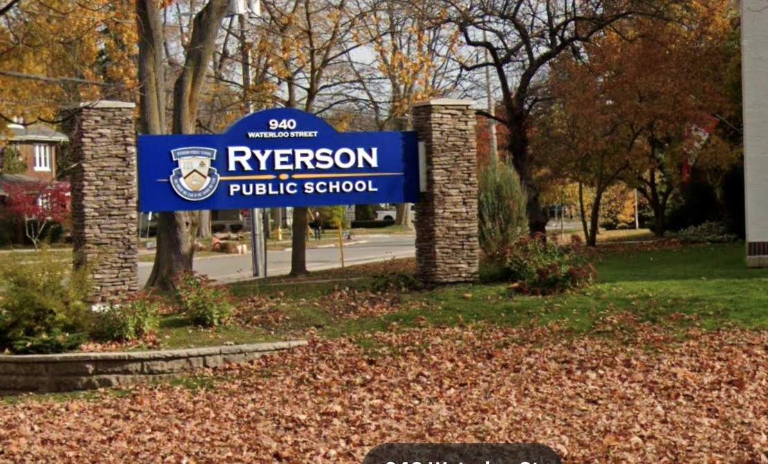 Ryerson Public School, 940 Waterloo St. London Ont.