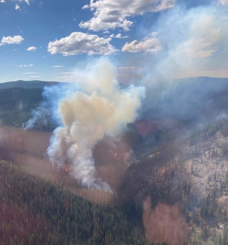 BC Hydro's assessment from the fly-over on Saturday is that there is no damage to their transmission infrastructure in the fire zone, according to Central Okanagan Emergency Operations. 