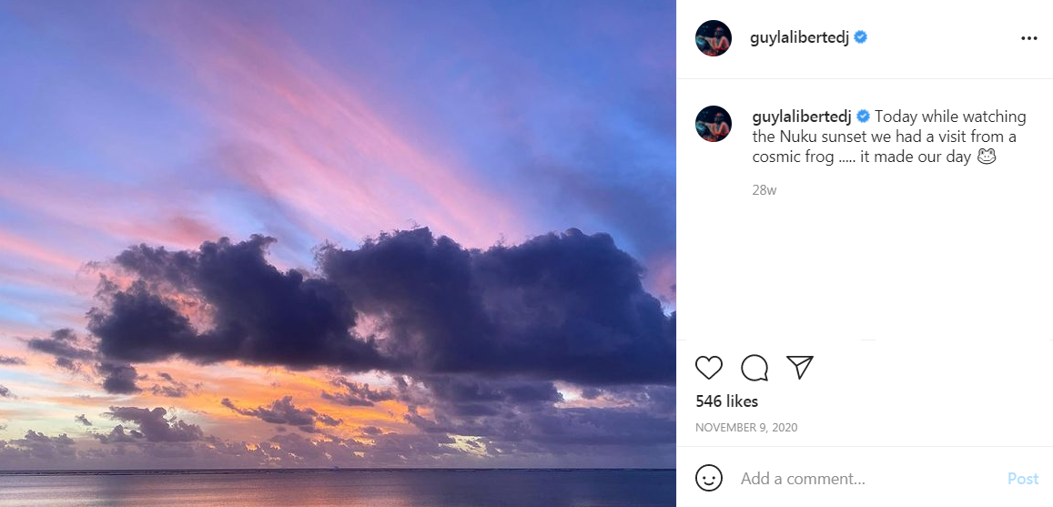 Guy Laliberte instagram