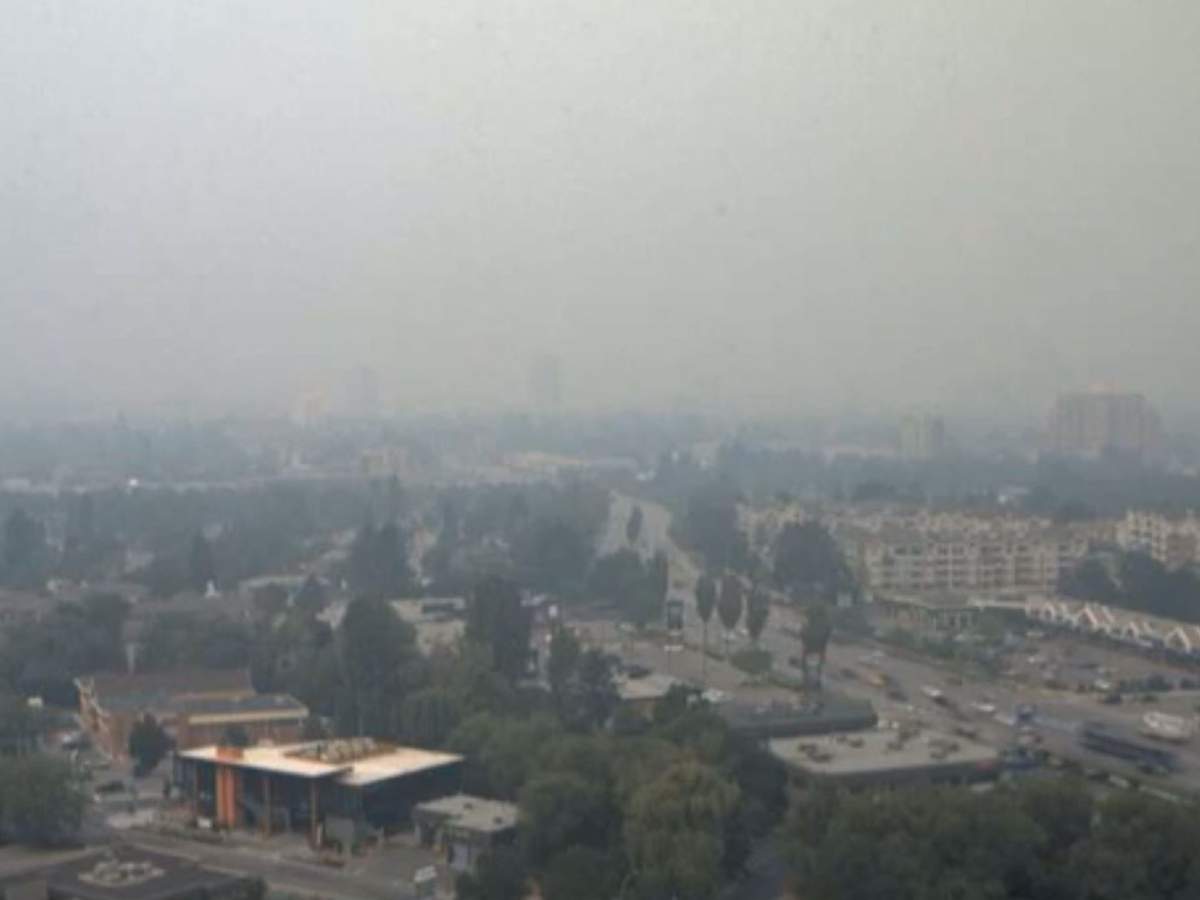 A view of Kelowna on July 31, 2021.