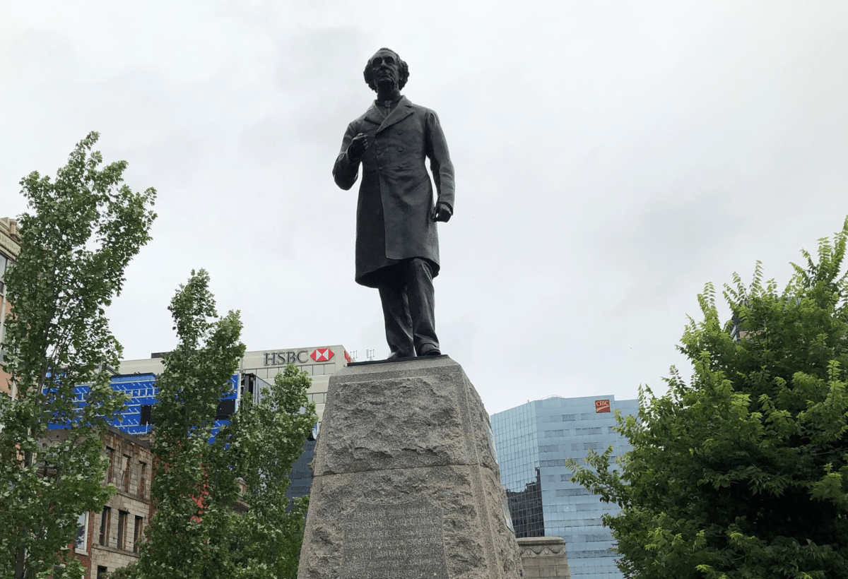 The statue of Sir John A. Macdonald in Gore Park in downtown Hamilton will not be removed by the city after a 12-3 vote at Friday's council meeting.