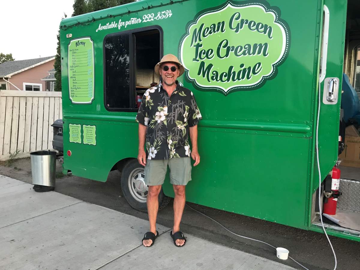 Mean Green Ice Cream Machine owner Rob Hodgins said he’s excited for the seventh annual Foodtruck Wars.