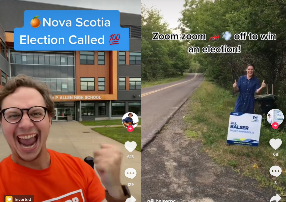 David Paterson with the NDP and Jill Balser with the Progressive Conservatives are using TikTok to engage with voters ahead of the provincial election.
