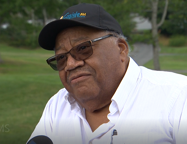 Wayne Adams, first black member of Nova Scotia legislature, speaks with Global News, in Halifax, July 22nd, 2021.