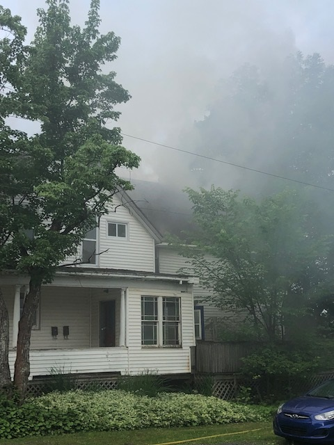 The building on MacKay Street sustained extensive fire and smoke damage.