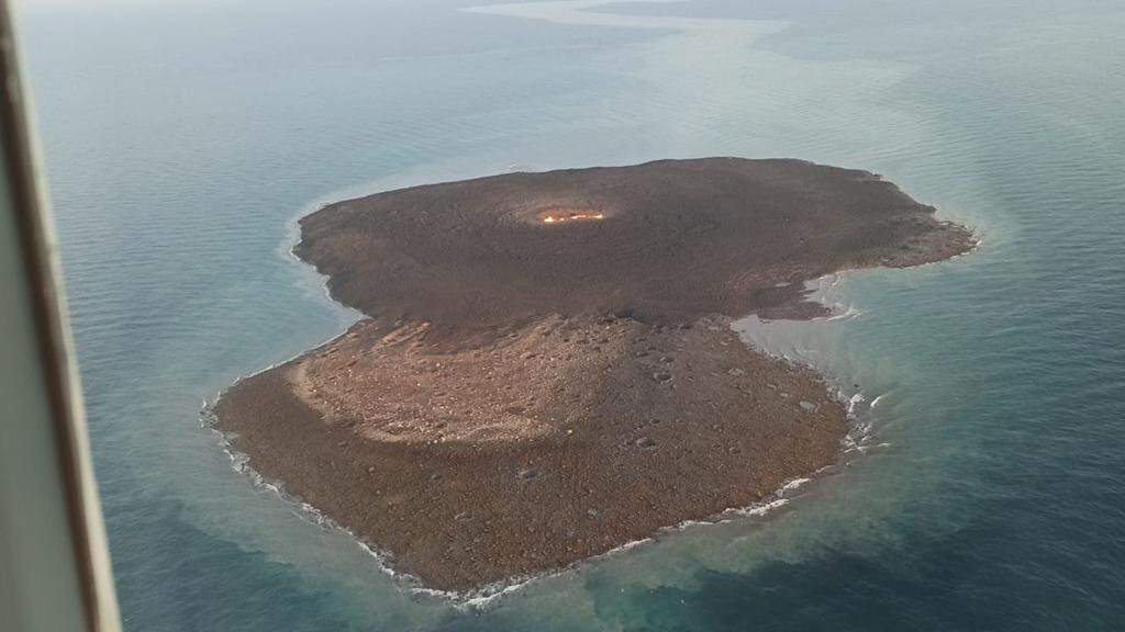 A strong explosion occurred in the Caspian Sea near the coast of Azerbaijan’s capital city of Baku, Azerbaijan on July 4, 2021.