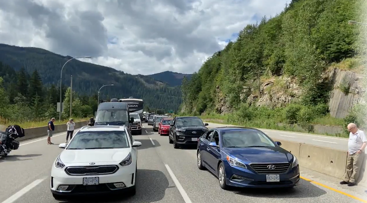 Southbound traffic on the Coquihalla Highway was closed for hours as emergency crews responded to a serious crash. 