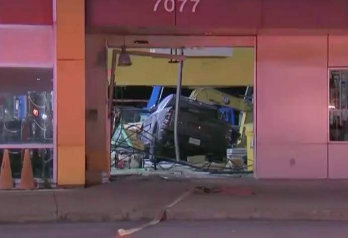 Montreal police spokeswoman Caroline Chèvrefils says the man appeared to be intoxicated and was transported to a detention centre for a breathalyzer test.