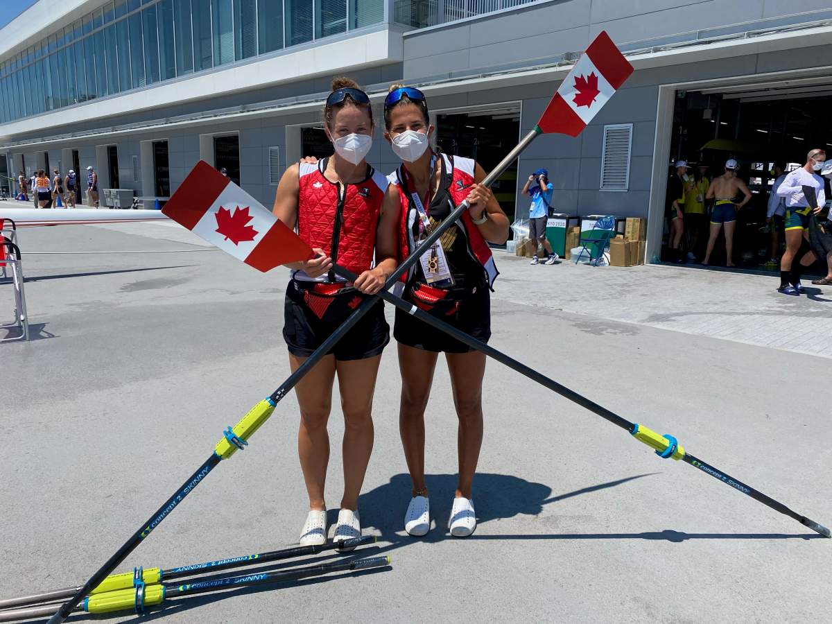 Jessica Sevick and teammate Gabrielle Smith advanced to the final of the women’s double sculls event at the Olympics.