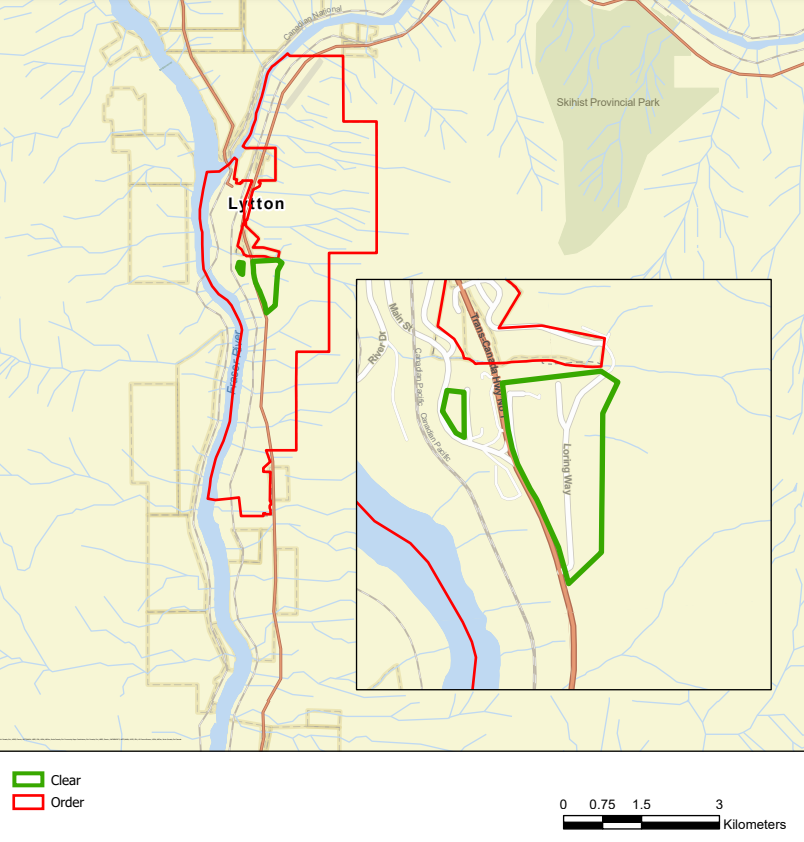 B.C. wildfire update Saturday: Part of Lytton evacuation order lifted, Mexican firefighters arrive - image