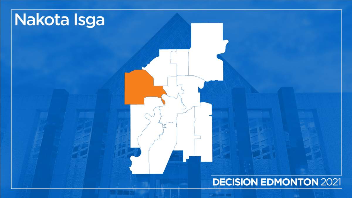 The municipal riding of Nakota Isga in Edmonton.